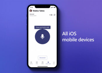 microsoft teams walkie talkie