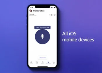 microsoft teams walkie talkie