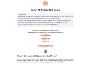 safarileaks