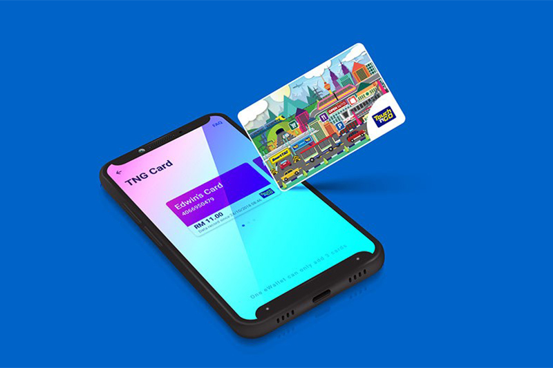 tng touch n go card ewallet reload