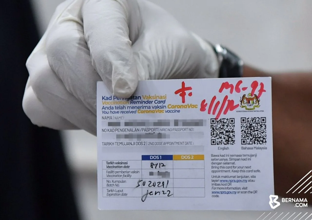 vaccine certificate fake terengganu doctor