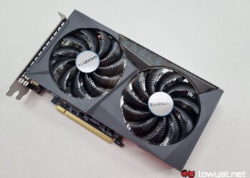 An RTX 3050 by Gigabyte.