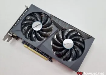 An RTX 3050 by Gigabyte.