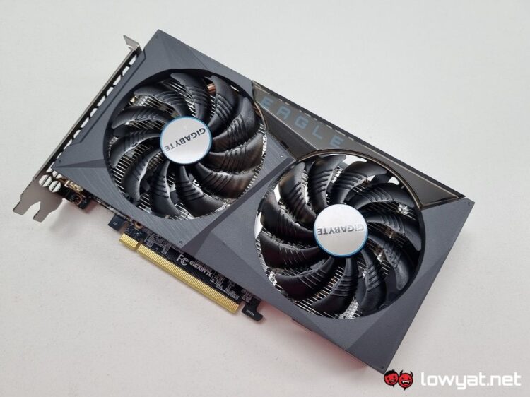 An RTX 3050 by Gigabyte.