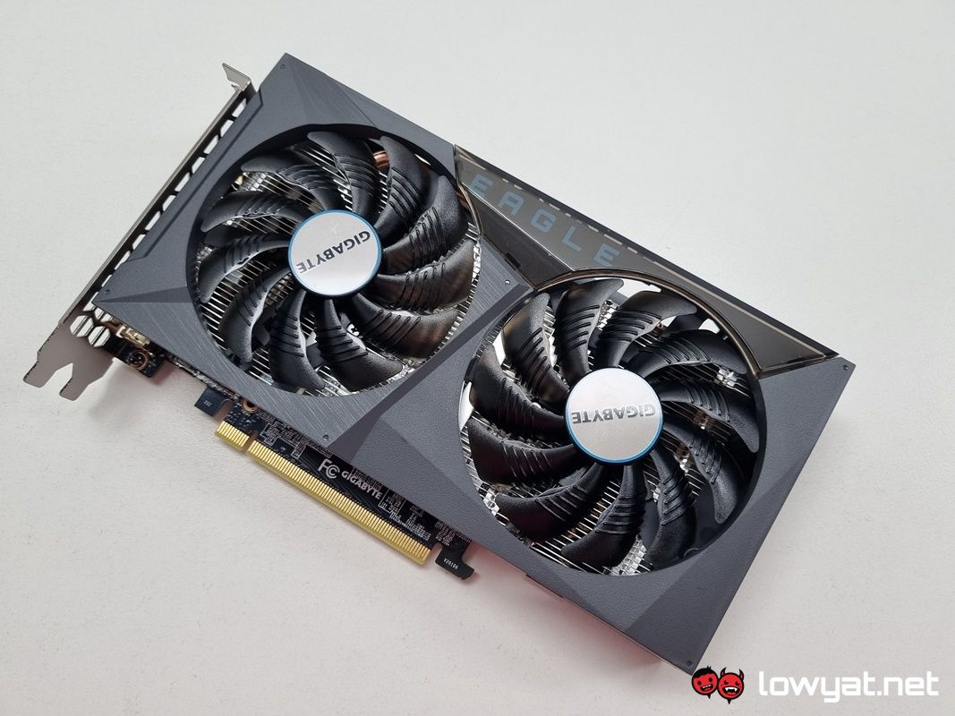 An RTX 3050 by Gigabyte.