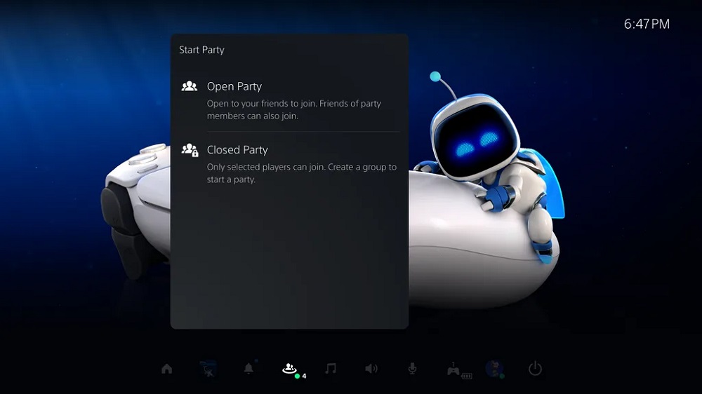 PS5 beta open and closed parties