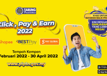 PTPTN click pay earn campaign loan repayments 2022