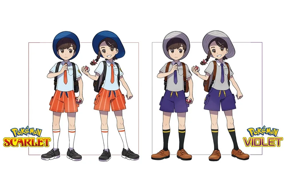 Pokemon Scarlet Violet player character