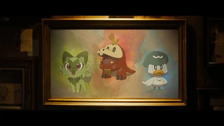 Pokemon Scarlet Violet starters