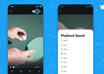 Twitter playback speed