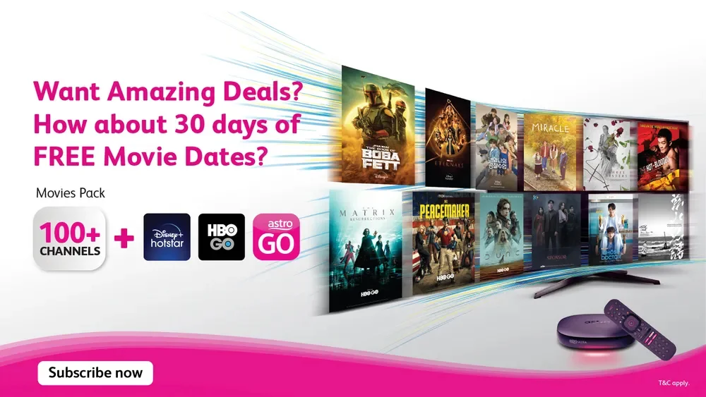astro movies pack free 30 days