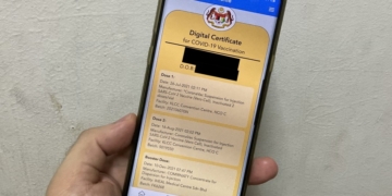 MySejahtera MOH app booster appointment appointments glitch issue digital certificate EU