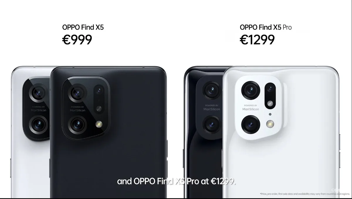 oppo find x5 series pro launch official