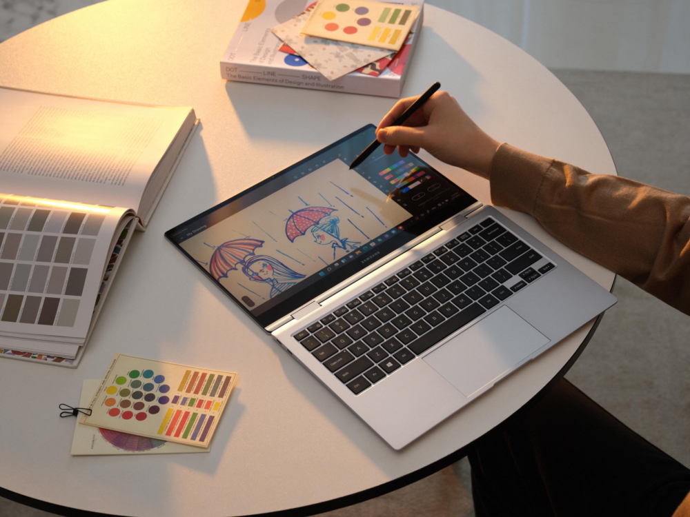 Samsung Galaxy Book2 Pro 360 s-pen stylus