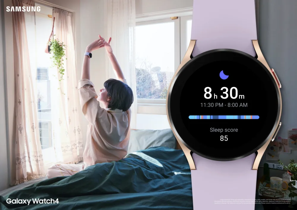 samsung galaxy watch4 sleep tracking coach