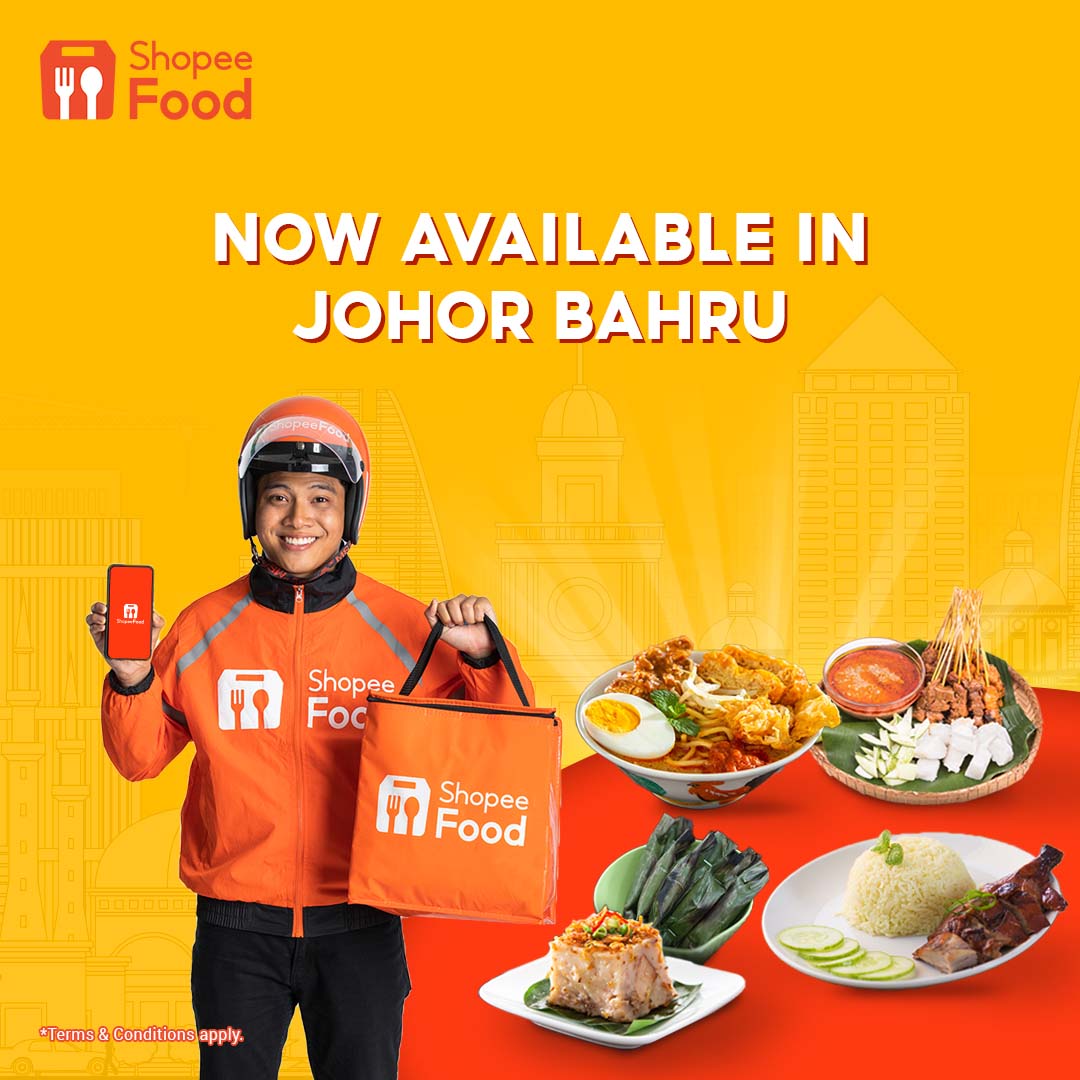 shopeefood johor bahru food delivery