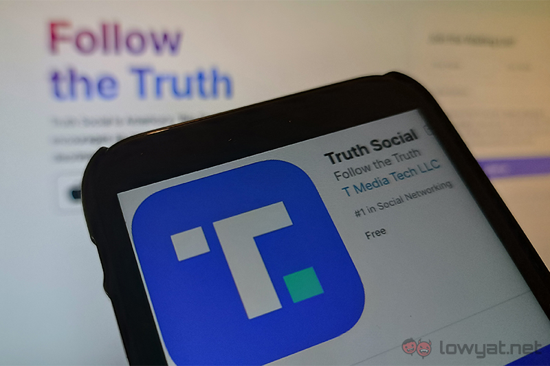 trump truth social app