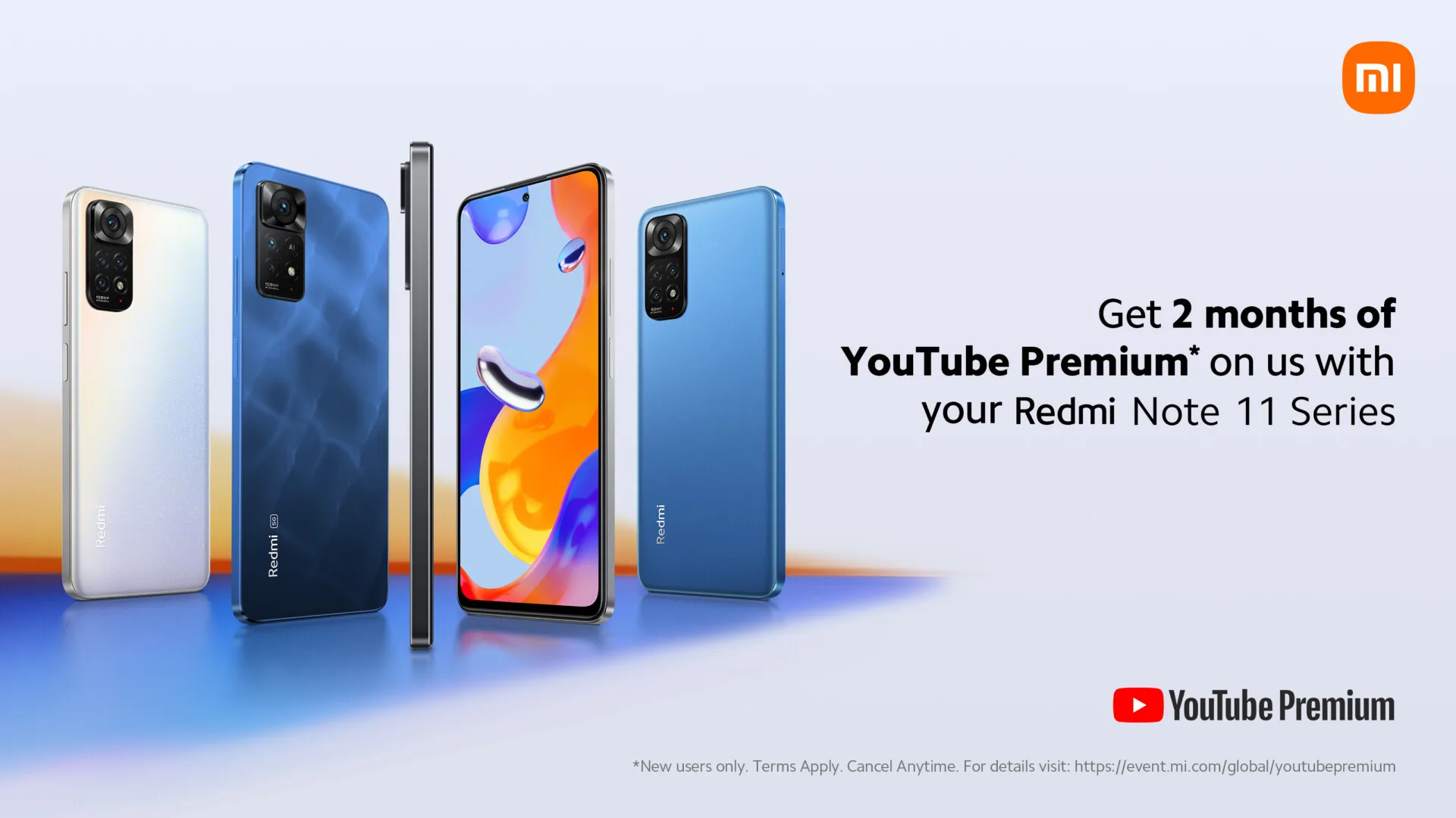 xiaomi redmi note 11 youtube premium