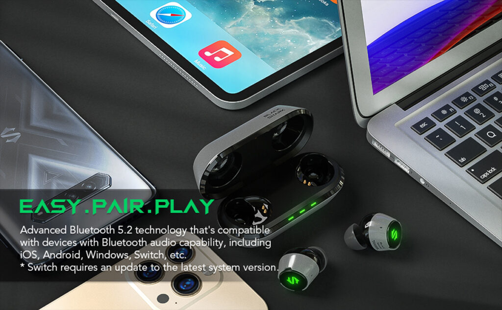 Black Shark TWS Lucifer T4 earbuds Malaysia