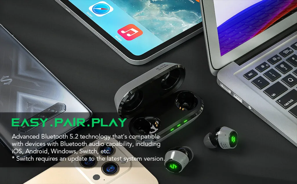 Black Shark TWS Lucifer T4 earbuds Malaysia