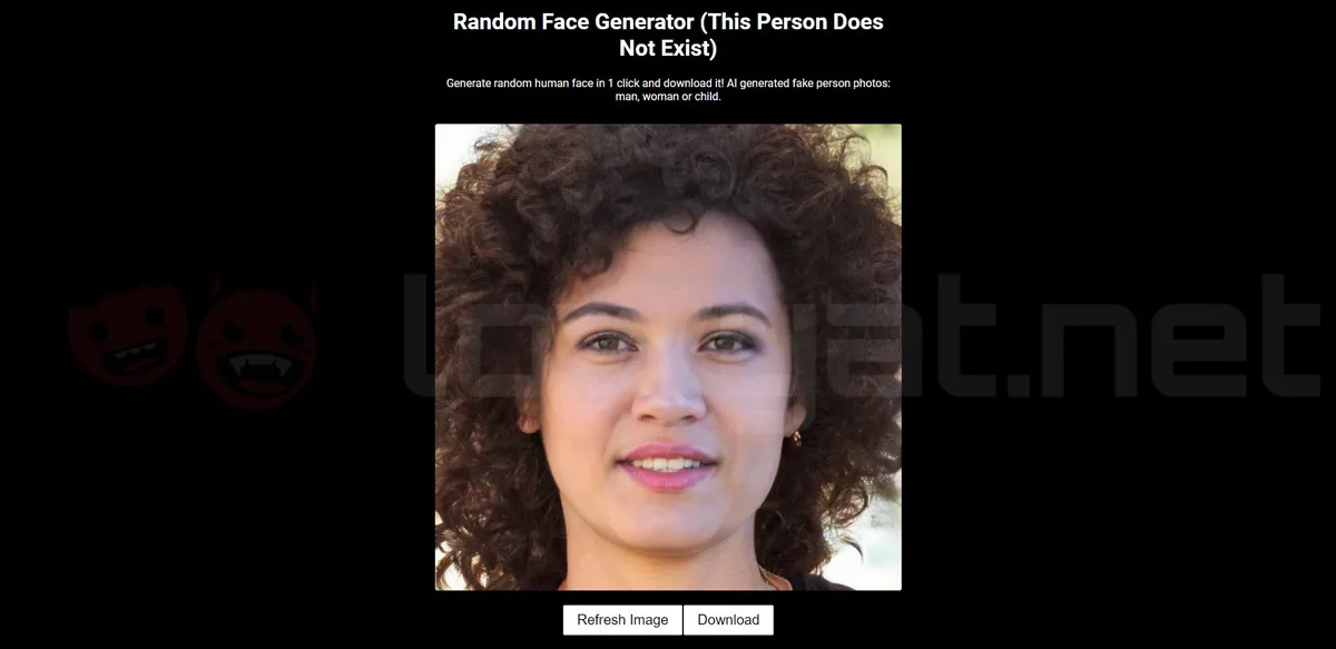 Chrome extension plugin deepfake ai-generated profile picture portrait V7 Labs