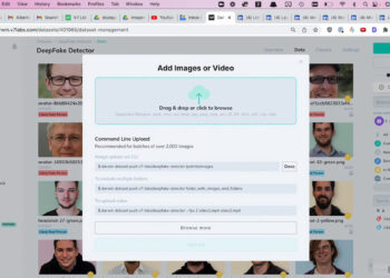 Chrome extension plugin deepfake ai-generated profile picture portrait