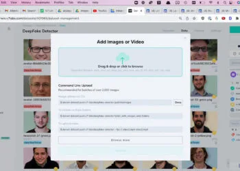 Chrome extension plugin deepfake ai-generated profile picture portrait