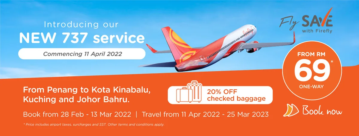 Firefly Resume Jet Airliner Operations Penang
