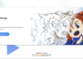 Google Giga Manga AI web app