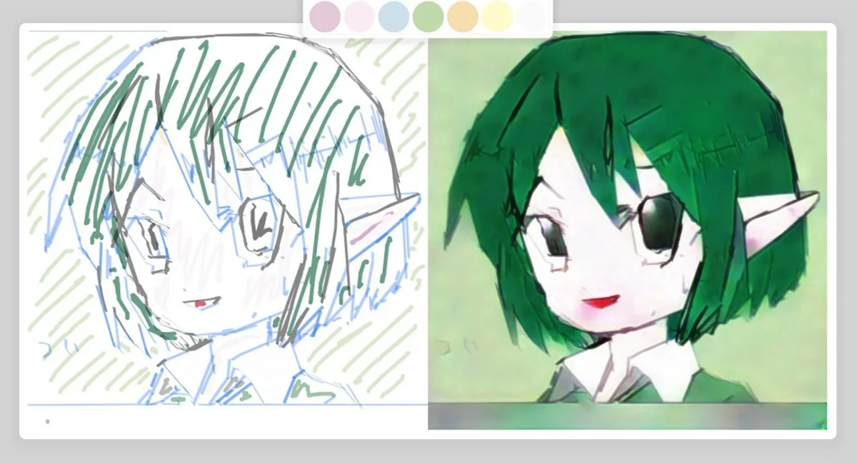 Google Giga Manga AI web app