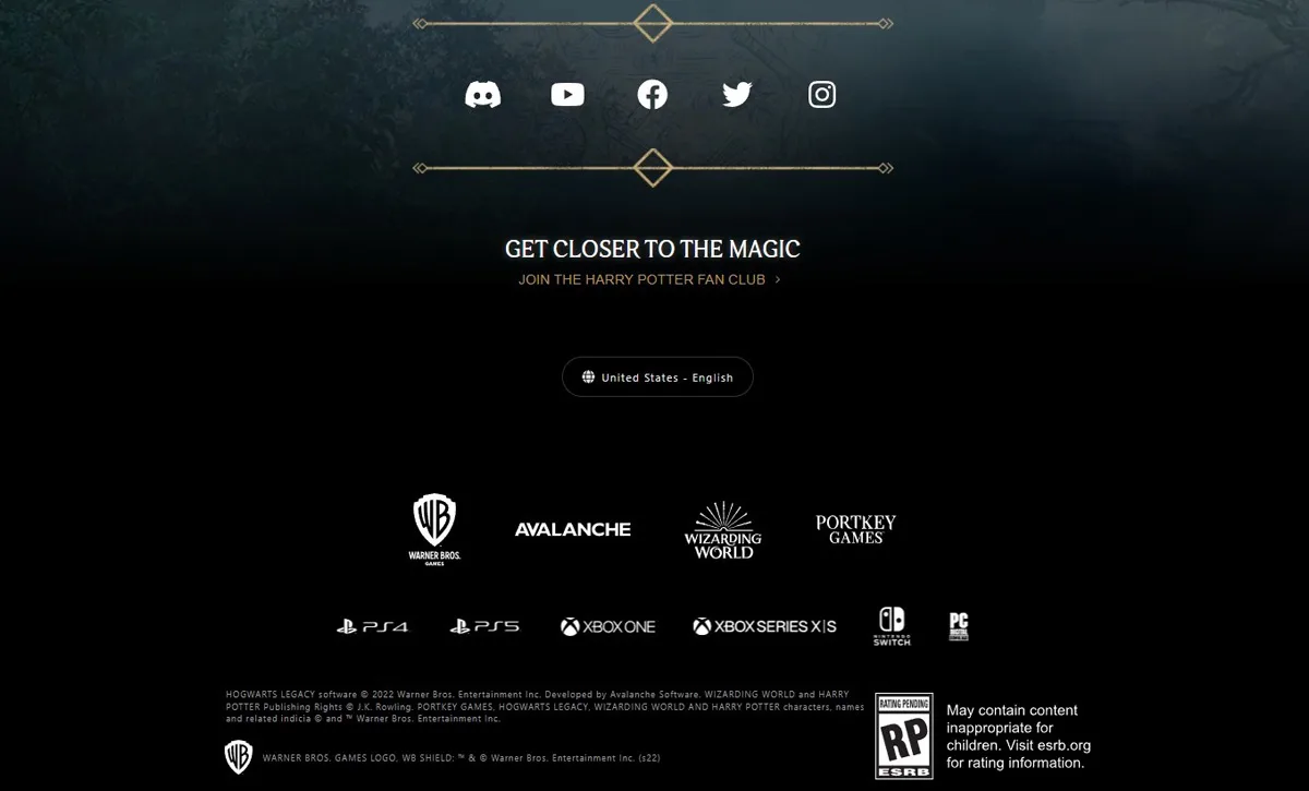 Hogwarts Legacy Also Coming To Nintendo Switch Later This Year