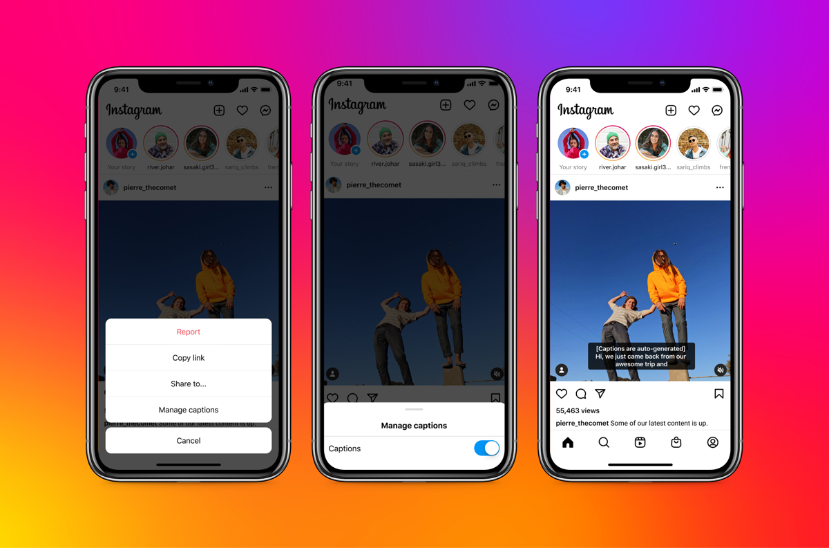 Instagram Rolls Out Auto-Generated Captions In 17 Languages Bahasa Malaysia