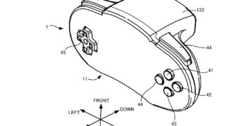 Nintendo controller patent