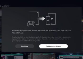 PS5 auto-upload