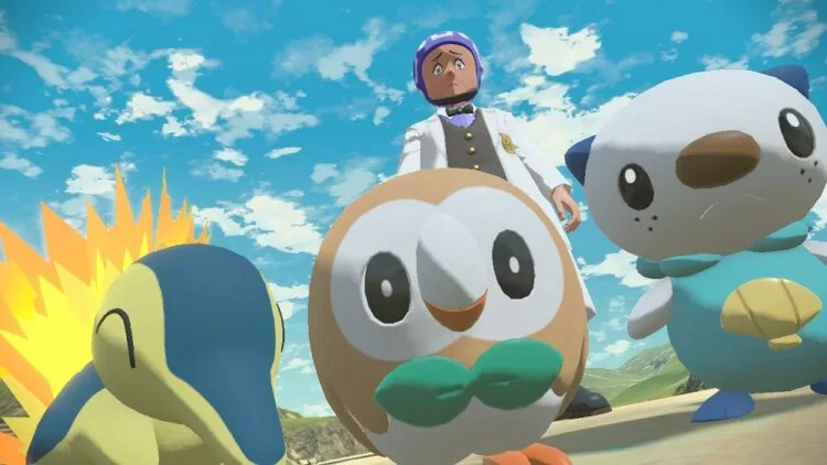 Pokemon Legends Arceus starters