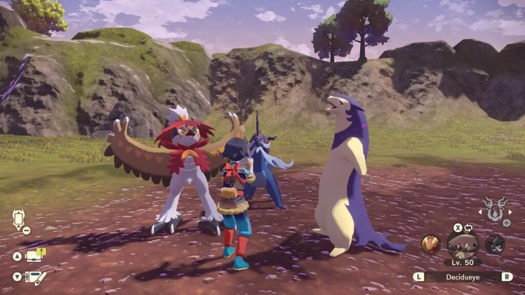 Pokemon Legends Arceus starters evolved