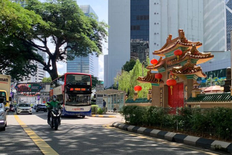 RAPID BUS RAPIDKL BUS LANE