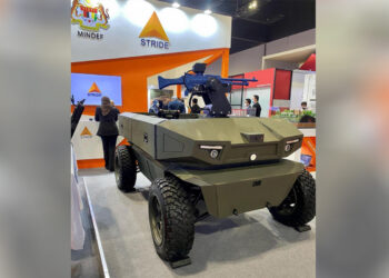 STRIDE Kawbra drone UGV DSA NATSEC Malaysia