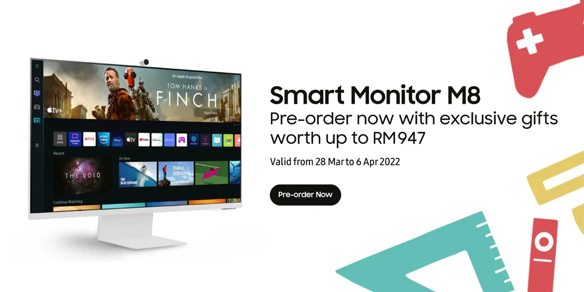 Samsung Smart Monitor M8 Malaysia price availability