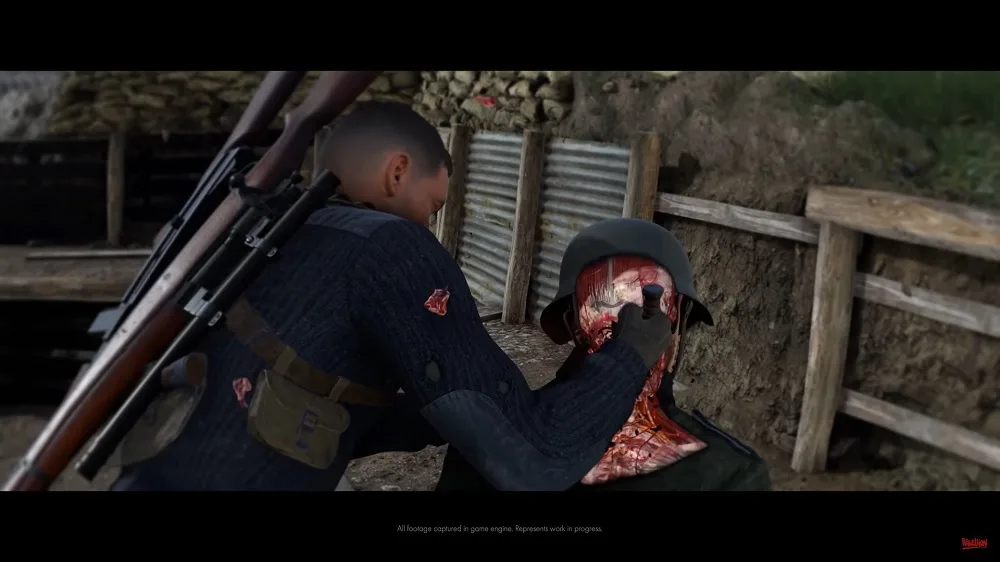 Sniper Elite 5 melee kill cam