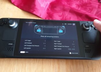 Steam Deck right stick drift