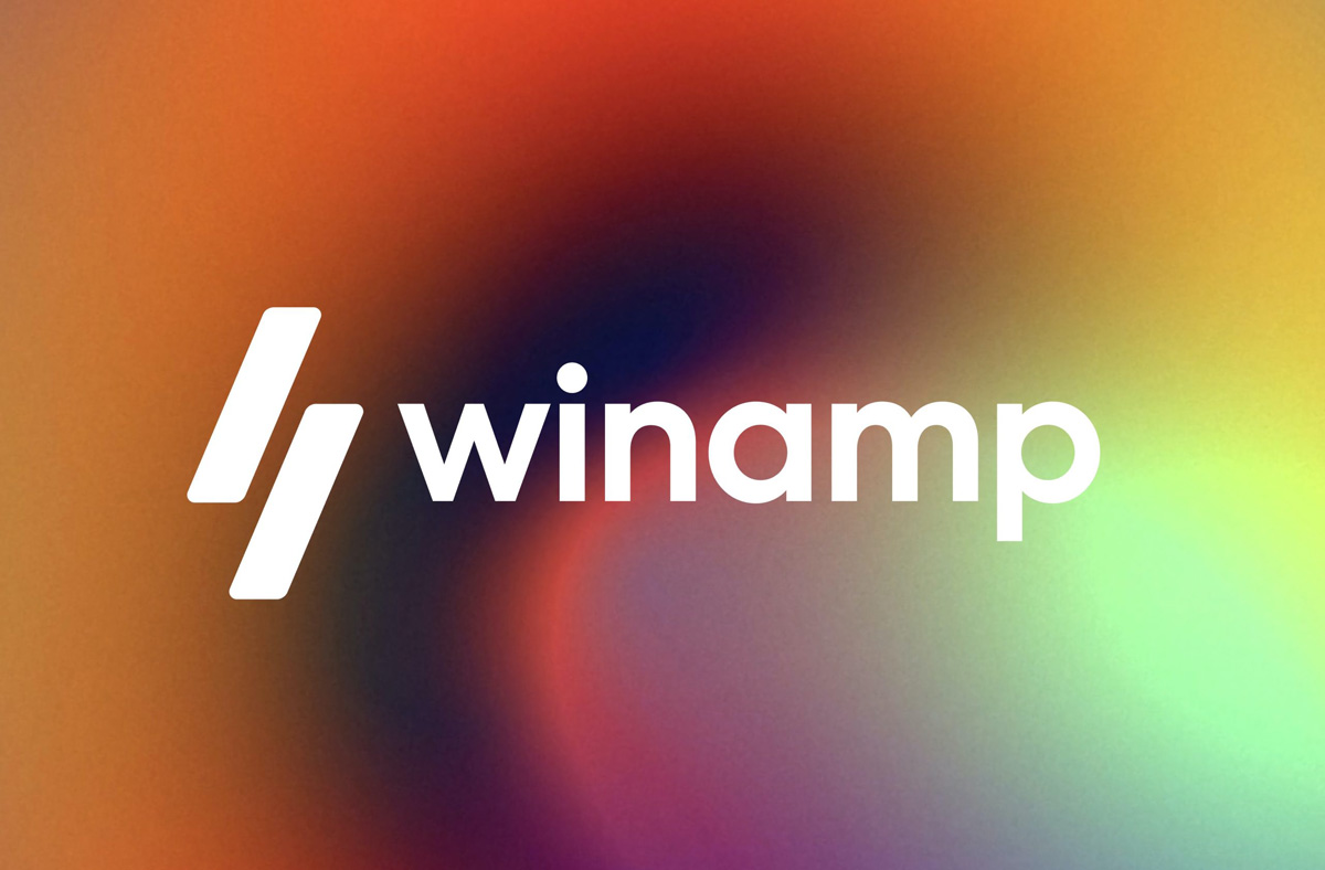 Winamp classic skin interface NFT auction OpenSea
