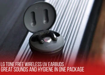 LG TONE Free Wireless UV Earbuds