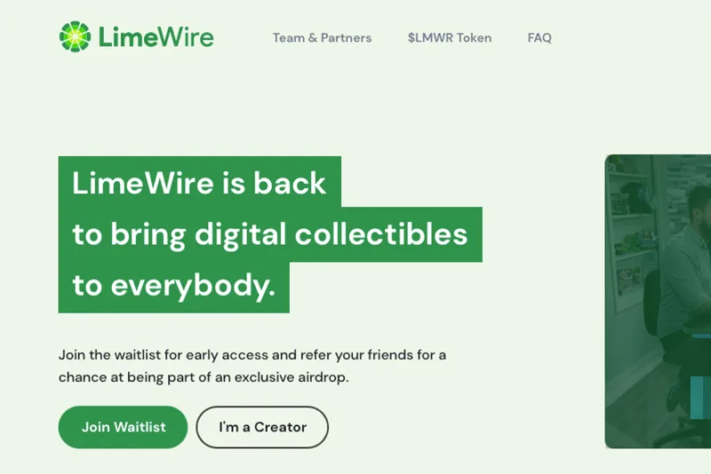 limewire nft marketplace