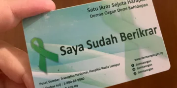 malaysia organ donation card