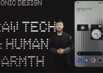 nothing phone (1) teaser nothing OS launcher