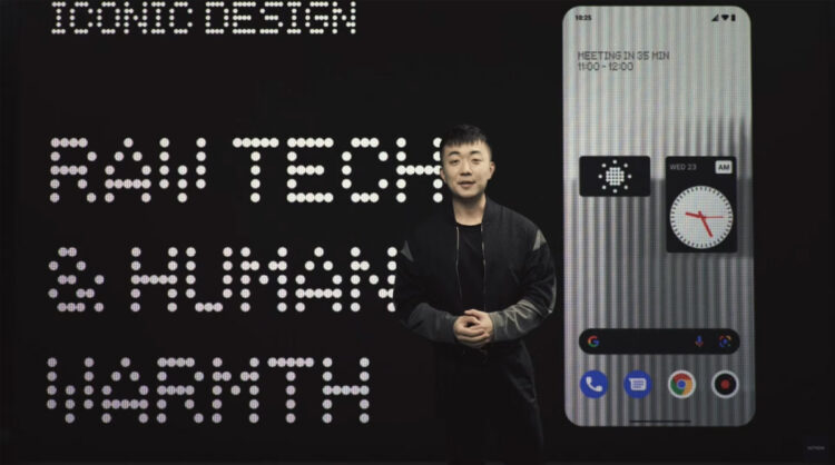 nothing phone (1) teaser nothing OS launcher