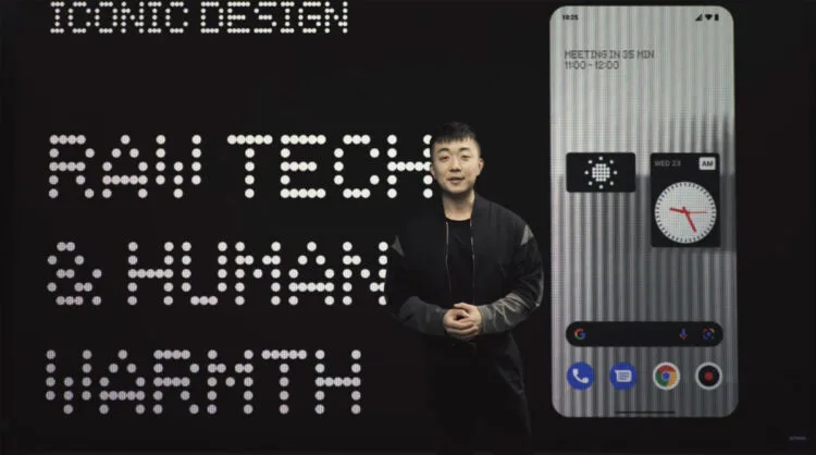 nothing phone (1) teaser nothing OS launcher