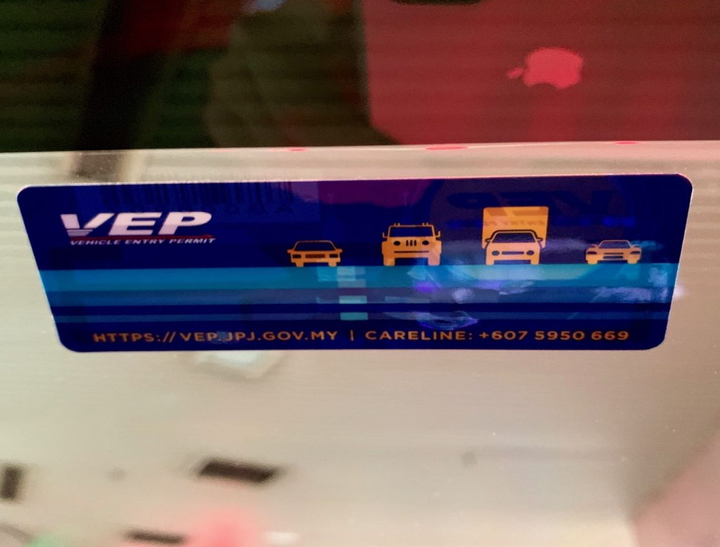 singapore vehicle entry permit vep rfid