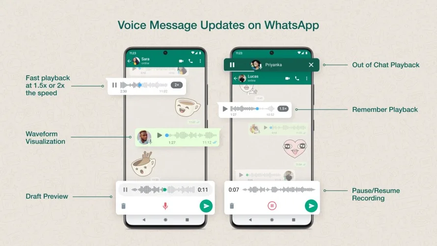 whatsapp voice message
